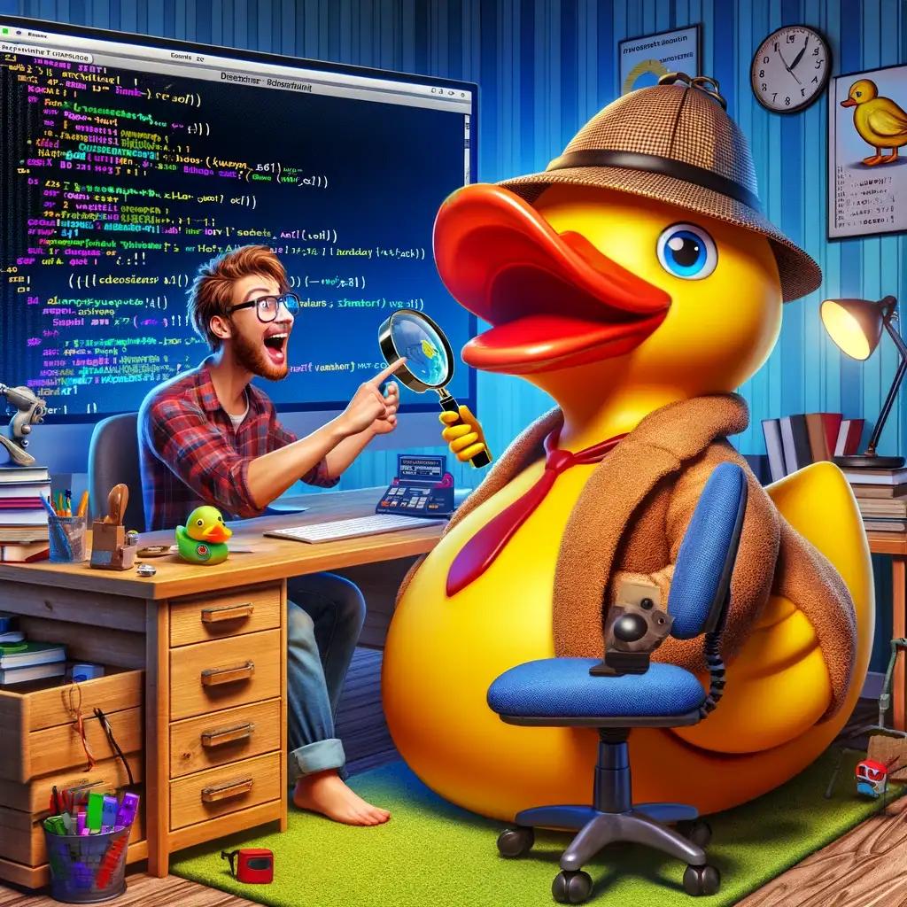 Rubber duck debugging